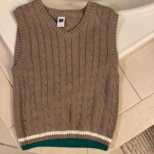 Size 4 boys Janie and Jack pull over cableknit sweater